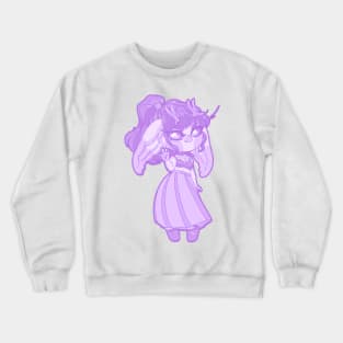 Purple Sukeban Jackalope Crewneck Sweatshirt